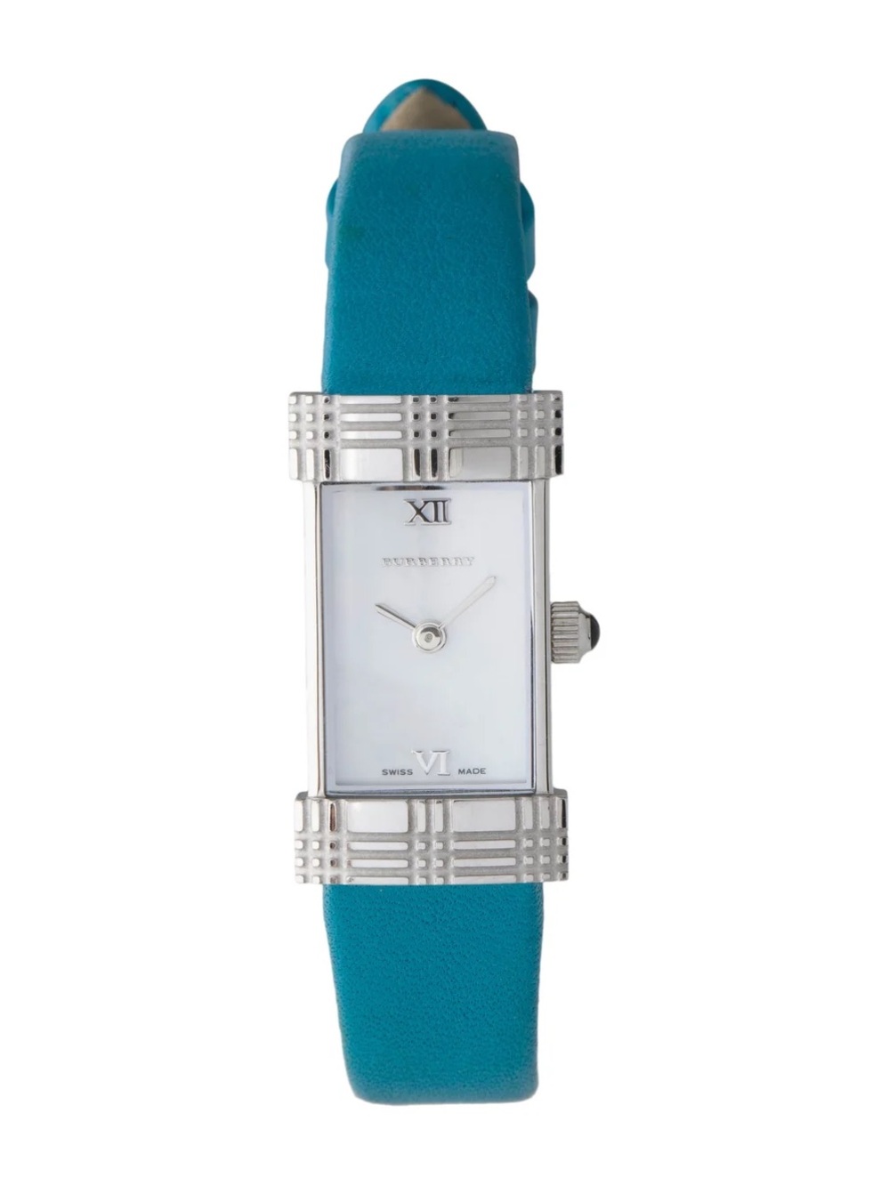 Burberry Heritage Blue Leather Watch